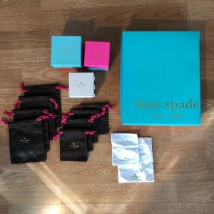 14-piece Kate Spade box & jewelry pouch set